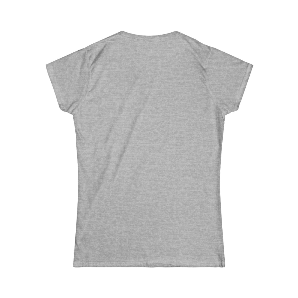 Women's Tee — "Home Is Where My Cat Naps" Cute Floral Cat Nap T-Shirt