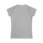 Women's Tee — "Home Is Where My Cat Naps" Cute Floral Cat Nap T-Shirt