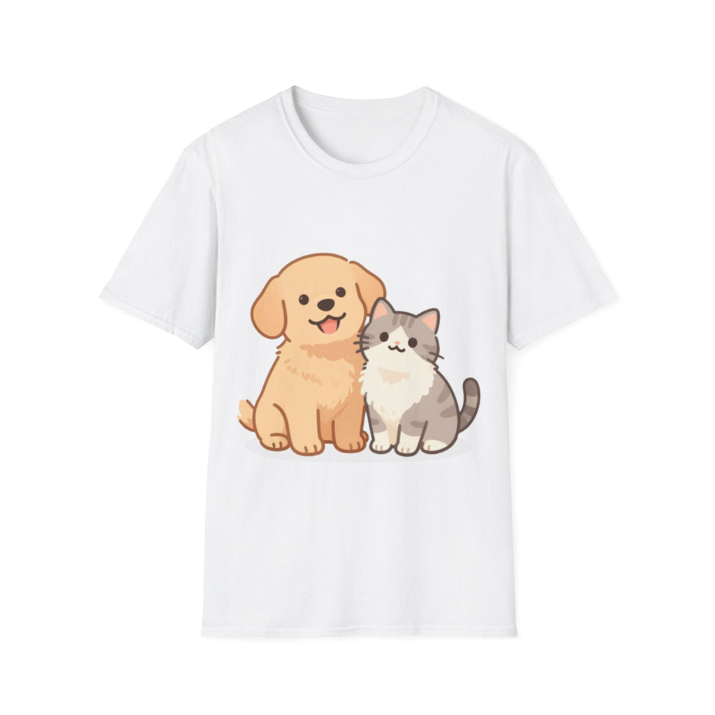Cute Dog & Cat T-Shirt