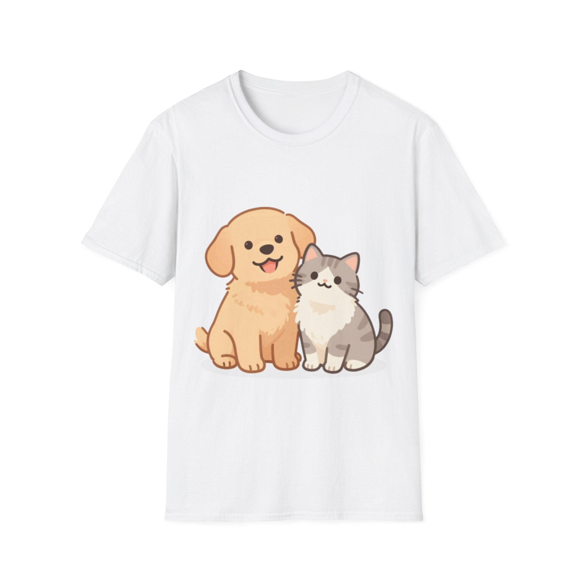 Cute Dog & Cat T-Shirt