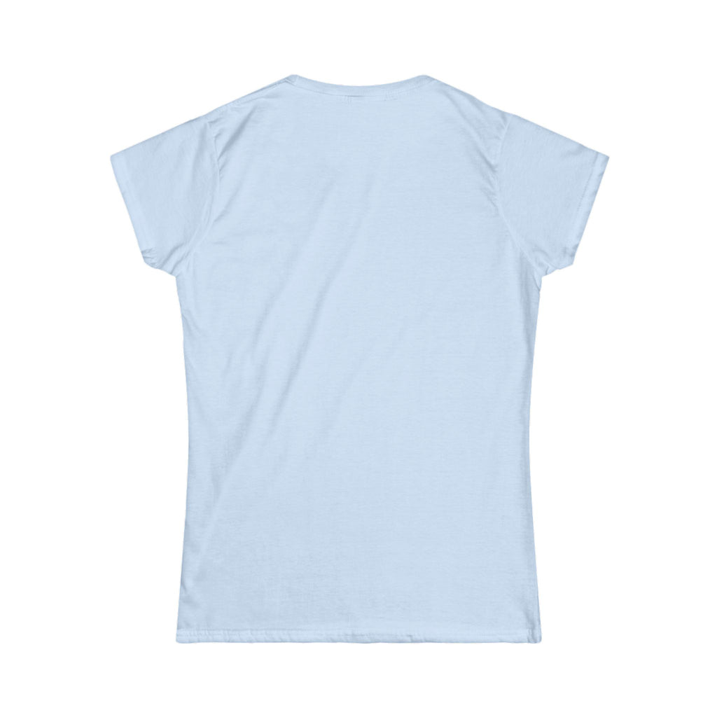 Women's Tee — "Home Is Where My Cat Naps" Cute Floral Cat Nap T-Shirt