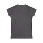 Women's Tee — "Home Is Where My Cat Naps" Cute Floral Cat Nap T-Shirt