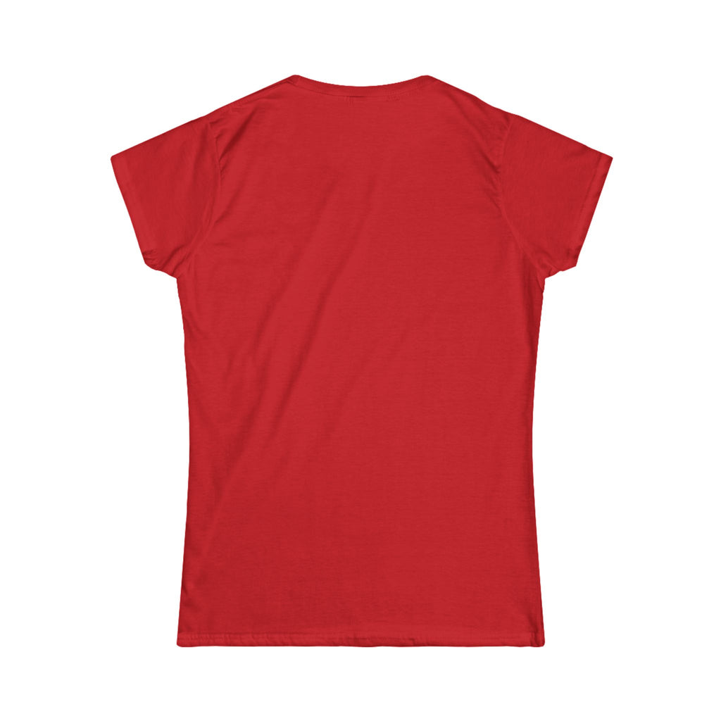 Women's Tee — "Home Is Where My Cat Naps" Cute Floral Cat Nap T-Shirt