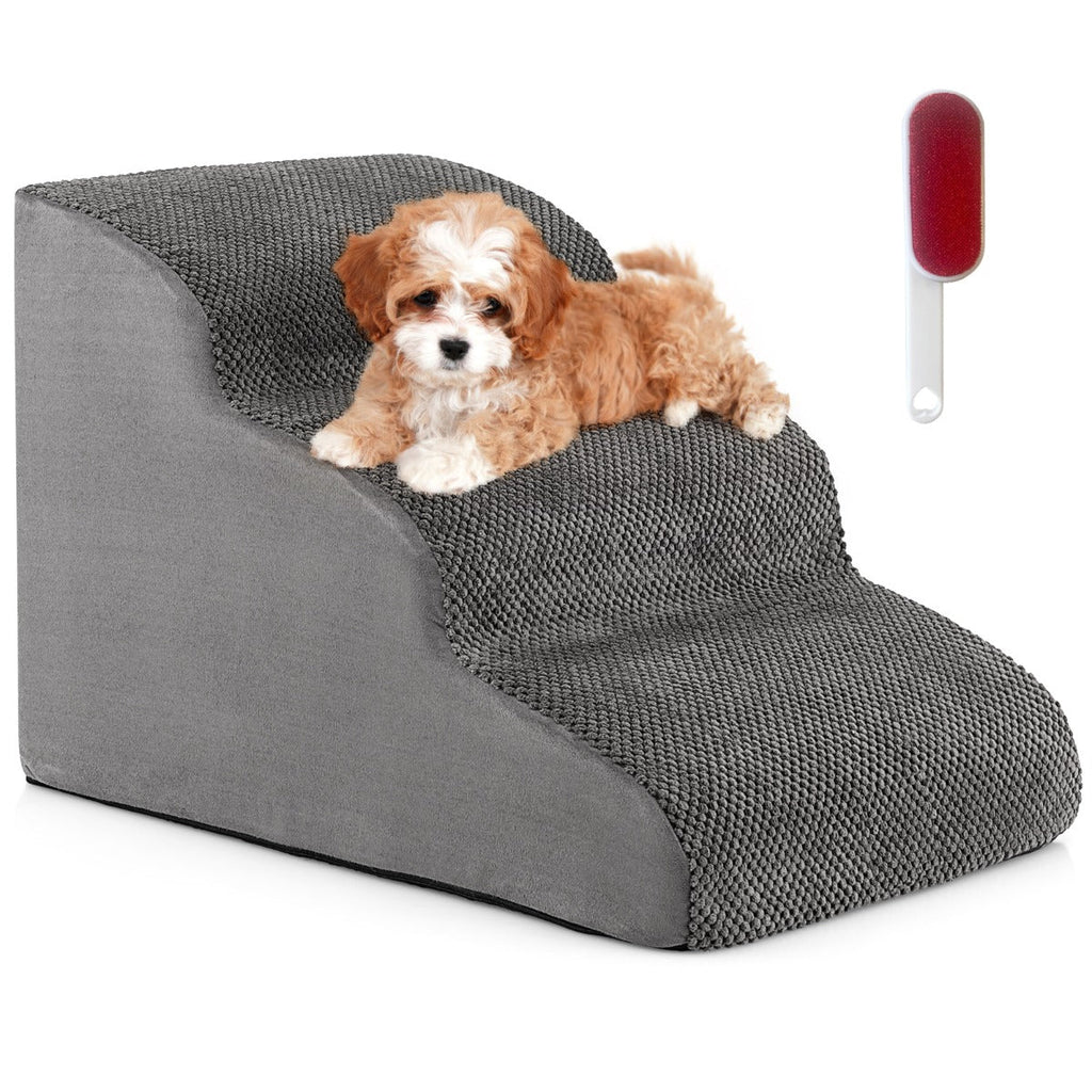 3-Tier Foam Dog Ramp